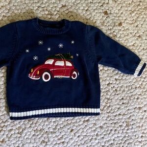 Greendog Christmas VW Beetle sweater